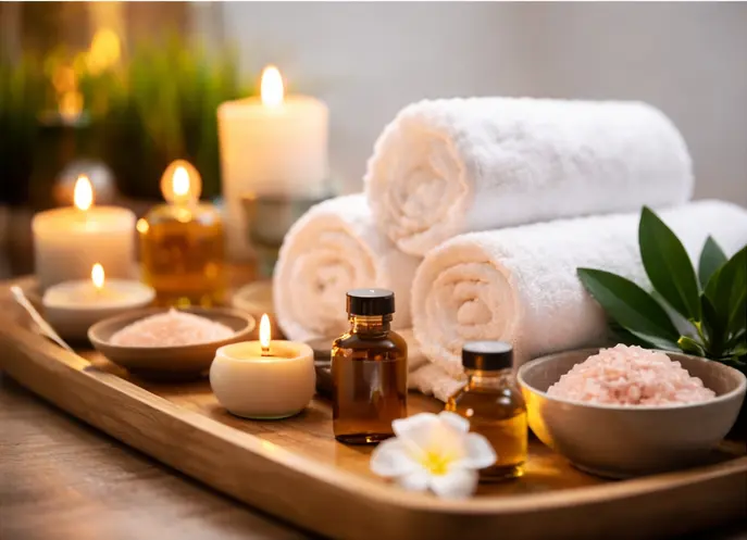 Mobile wellness massage setup image 2