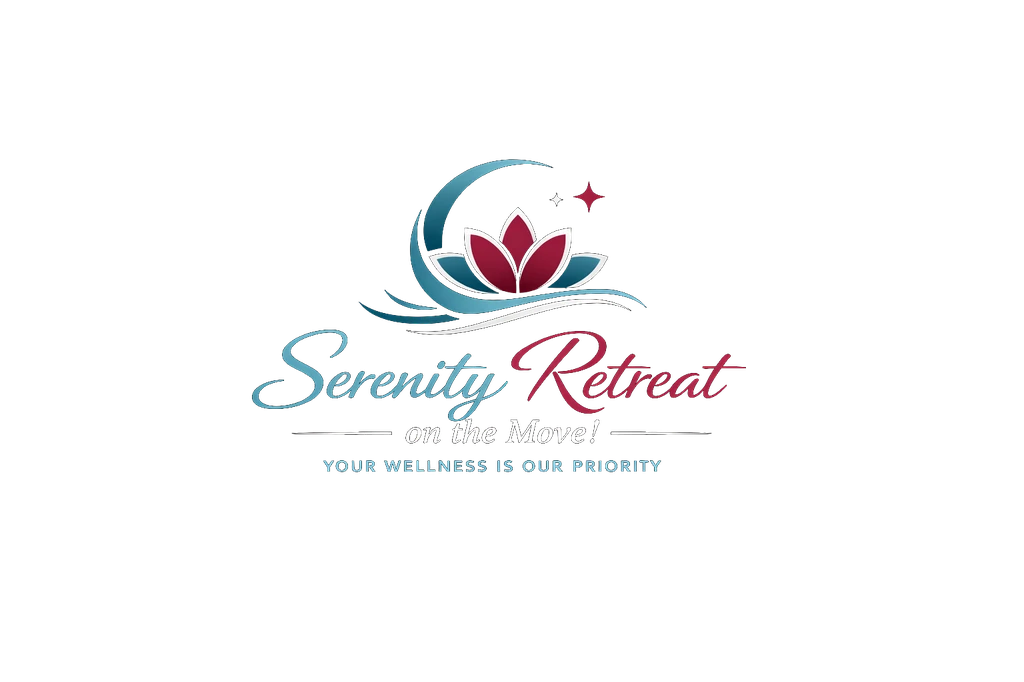 Relaxing mobile wellness setup from Serenity Retreat on the Move